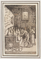 TvB G 3723
<br/>
Alchemistische voorstelling (verhitting van vloeistoffen)
<br/>
<em>Beccafumi, Domenico (1486 - 1551)</em>